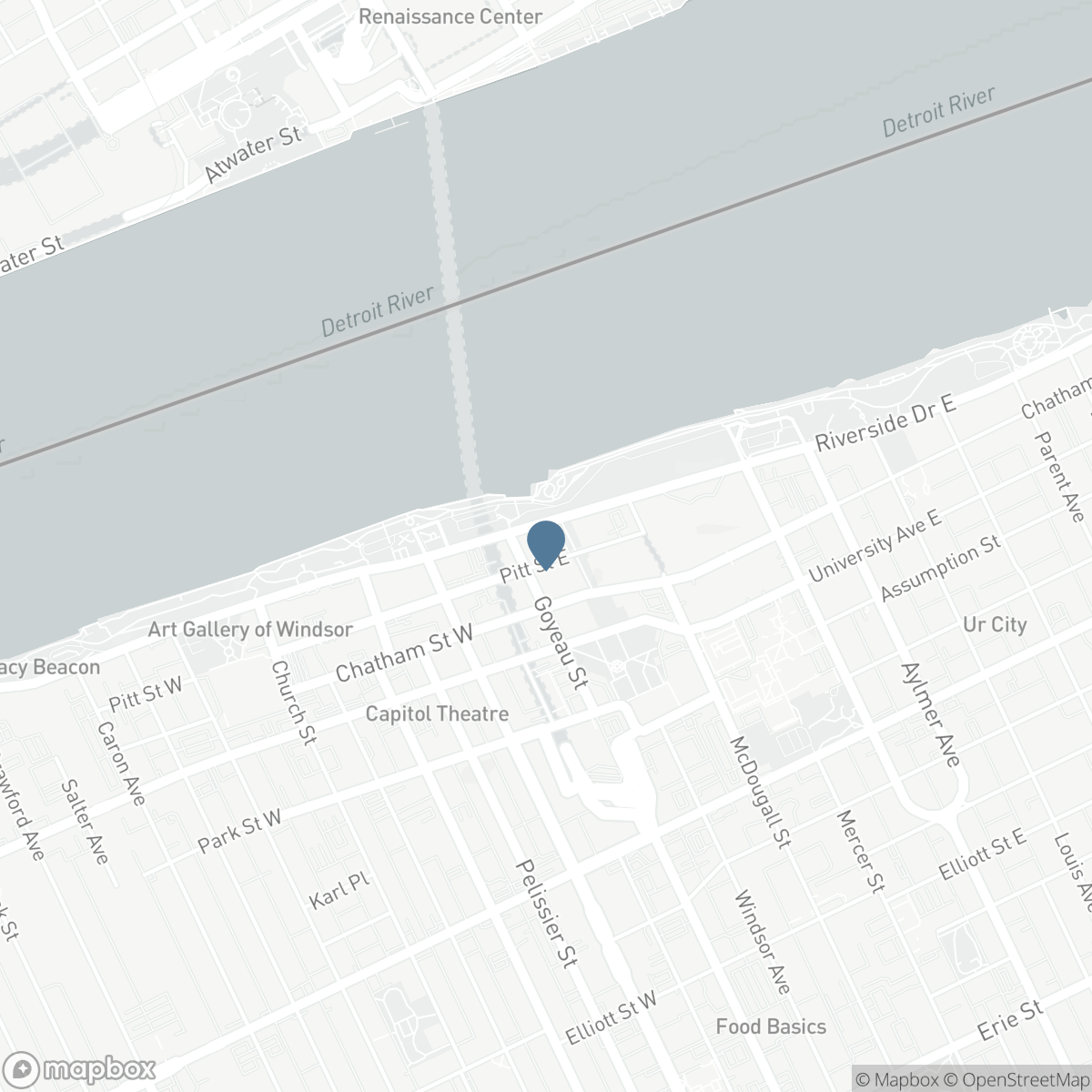 111 RIVERSIDE Unit# 711, Windsor, Ontario N9A 2S6